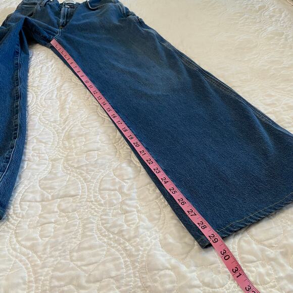 AGOLDE Carpenter Denim Jeans Baggy Wide Leg Size 26 Minimal Casual - Picture 4 of 12